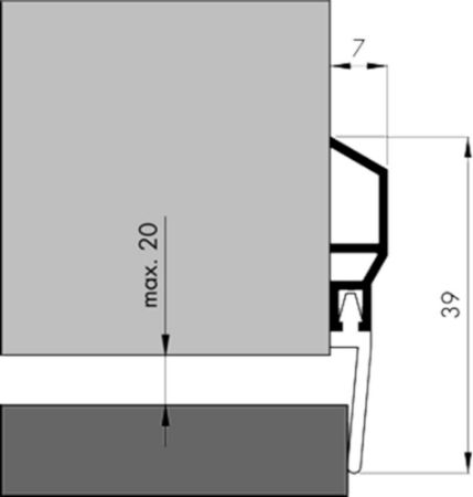 Afbeelding voor categorie Dorpelprofielen